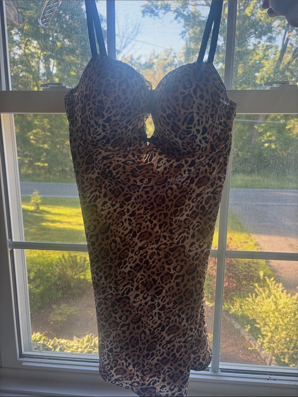 Y2K Victoria's Secret Leopard Print Babydoll